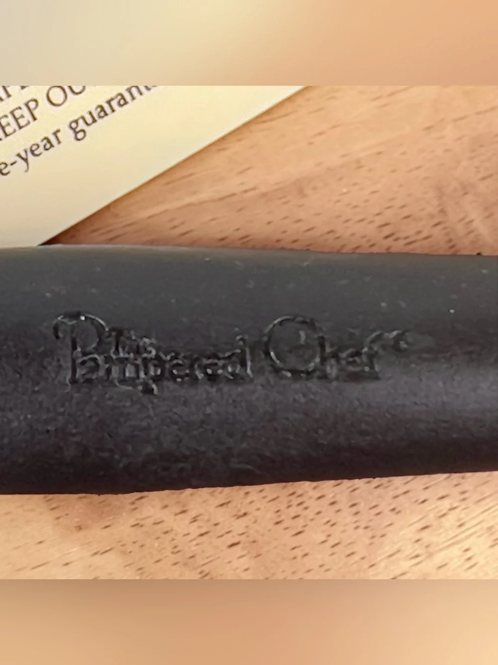 New THE PAMPERED CHEF Grapefruit Knife #1265 In Tube Vintage Very Sharp USA